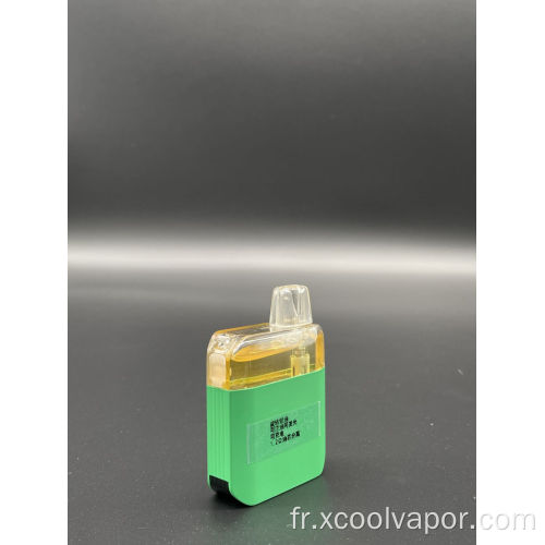 Atomiseur de Vape pré-enveloppé Pod rechargeable 5000 bouffées